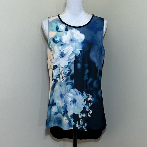 NWT Calvin Klein || Woman’s sleeveless blouse/ tunic size Small - Picture 3 of 11